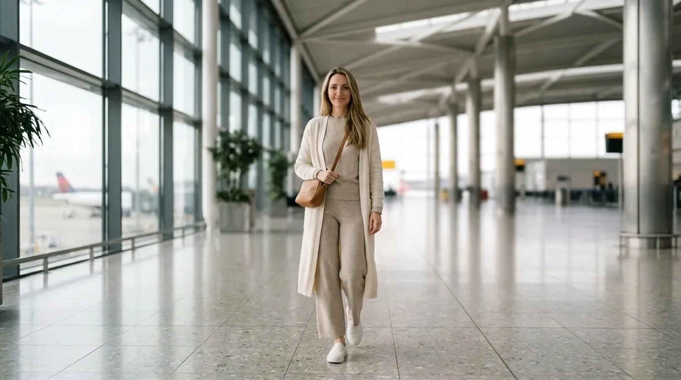 10 Comfy Airport Outfits for Women Over 40